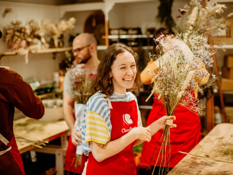 flower arranging class
